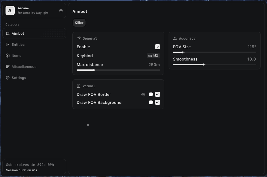dead by dayligh new menu.gif